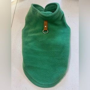 -Green Gooby Dog Fleece Vest